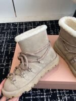 miumiu Cotton shoes boots Premium version winter cotton boots - Image 7