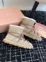 miumiu Cotton shoes boots Premium version winter cotton boots - Image 10
