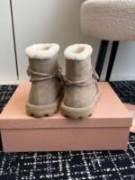 miumiu Cotton shoes boots Premium version winter cotton boots - Image 6