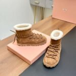 miumiu Winter Snow Boots Top version - Image 4