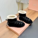 miumiu Winter Snow Boots Top version - Image 8