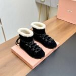 miumiu Winter Snow Boots Top version - Image 9
