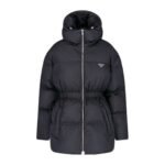 PRADA New autumn and winter waist nylon down jacket 90% goose down + 10% feather - Image 5