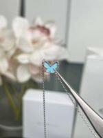 Van Cleef & Arpels Turquoise Mini Butterfly Bracelet - Image 2