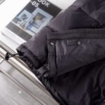 Burberry detachable hood long sleeve winter down jacket for men and women - Image 10