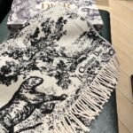 DIOR 59% cashmere, 41% wool   Christian Dior scarf - Image 6