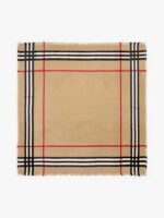 Burberry Classic camel square scarf advanced version 200 high-end square scarf 140X140cm - Image 5