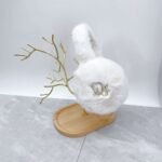 Dior autumn and winter all-match earmuffs fiber fur super warm - Image 3