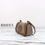 GUCCI counter quality bag factory leather size width 21.5x height 11x side width 8cm - Image 4