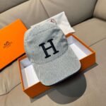 HERMES Original single embroidered baseball cap - Image 18
