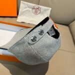 HERMES Original single embroidered baseball cap - Image 24