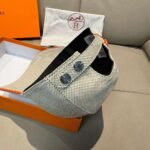 HERMES Original single embroidered baseball cap - Image 17