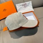 HERMES Original single embroidered baseball cap - Image 14
