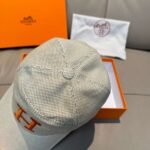 HERMES Original single embroidered baseball cap - Image 15