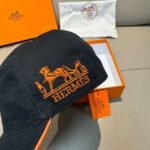 HERMES Original single embroidered baseball cap - Image 6
