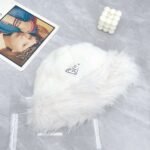 Prada mink fur bucket hat - Image 9