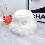 Prada mink fur bucket hat - Image 7