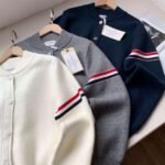 Thom Browne  autumn new sweater knitted cardigan - Image 6