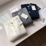 Thom Browne  autumn new sweater knitted cardigan - Image 4