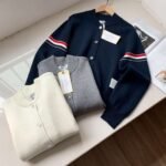 Thom Browne  autumn new sweater knitted cardigan - Image 3