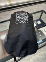 Loewe embroidered black down jacket - Image 4