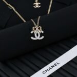 Chanel Bow Necklace Premium Edition - Image 5