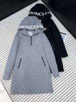 Moncler New autumn and winter hat print logo embellished dress - Image 12