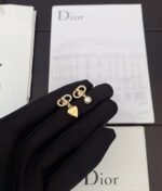 DIOR  New Heart Asymmetrical Earrings CD - Image 2