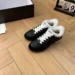 Chanel autumn and winter plus velvet casual shoes - Image 15