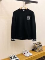 Loewe knitted embroidered sweater premium version