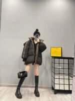 FENDI Limited Edition Couple Double-sided Down Cotton Jacket - Image 7