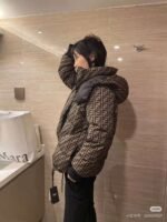 FENDI Limited Edition Couple Double-sided Down Cotton Jacket - Image 5