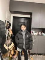 MLB-LA small label classic down jacket cotton jacket