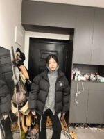 MLB-LA small label classic down jacket cotton jacket - Image 2