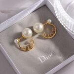 DIOR Pearl Earrings CD  Premium Edition - Image 2