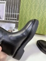 GUCCI Autumn/Winter Runway-Style Equestrian Boots, Made of Cowhide, Heel 3.5cm, Boot Opening 39cm, Shaft 37cm - Image 8