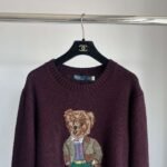 Ralph Lauren Bear Sweater Fashion casual knitted sweater wool cashmere material - Image 8