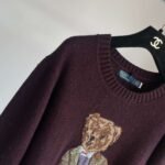 Ralph Lauren Bear Sweater Fashion casual knitted sweater wool cashmere material - Image 4
