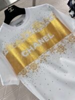 Chanel T-shirt new style for spring and summer 2025 - Image 22