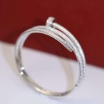 Cartier nail new double layer diamond bracelet - Image 8