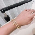 Cartier nail new double layer diamond bracelet - Image 7
