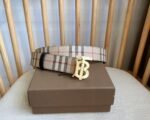 Burberry belt premium version official website 1:1 version width 3.5cm - Image 8