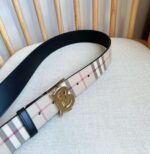 Burberry belt premium version official website 1:1 version width 3.5cm - Image 2