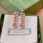 GUCCI Anger Forest series double G design earrings - Image 2