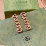 GUCCI Anger Forest series double G design earrings - Image 4
