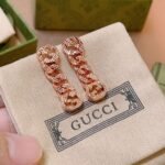 GUCCI Anger Forest series double G design earrings - Image 3