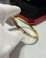 Cartier bracelet narrow version six diamond bracelet top quality 16-19 size - Image 11