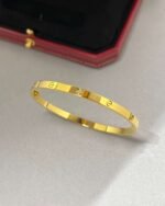 Cartier bracelet narrow version six diamond bracelet top quality 16-19 size - Image 10