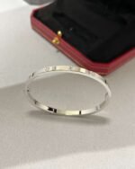 Cartier bracelet narrow version six diamond bracelet top quality 16-19 size - Image 8