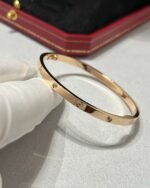 Cartier bracelet narrow version six diamond bracelet top quality 16-19 size - Image 7